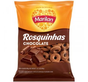 Biscoito Marilan Rosca Chocolate 400g - Pacote