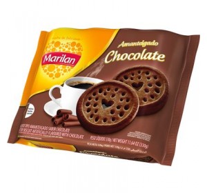 Biscoito Marilan amanteigado de chocolate 330g - Pacote