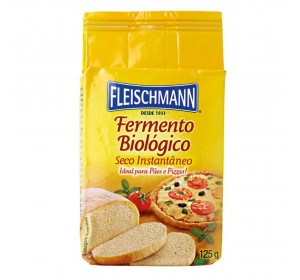 Fermento Biológico Seco Instantâneo Fleischmann 125g