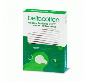 Hastes Flexíveis Bellacotton com 75und 