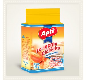 Fermento Biológico Apti 125g 
