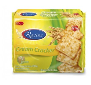 Biscoito Racine Cream Cracker 400g