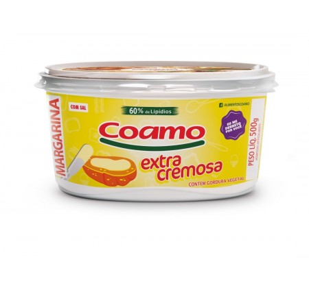 Margarina Coamo com sal 500g