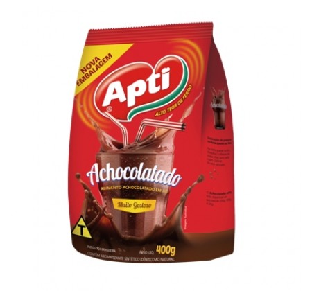 Achocolatado em Pó Apti Sachê 400g