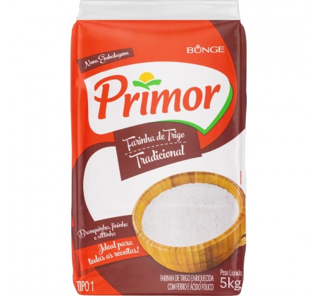 Farinha de Trigo Primor 5kg